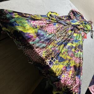 Masquerade Off The Shoulder Dress Womens 13 / 14 Embellished Whimsy Snake Scales